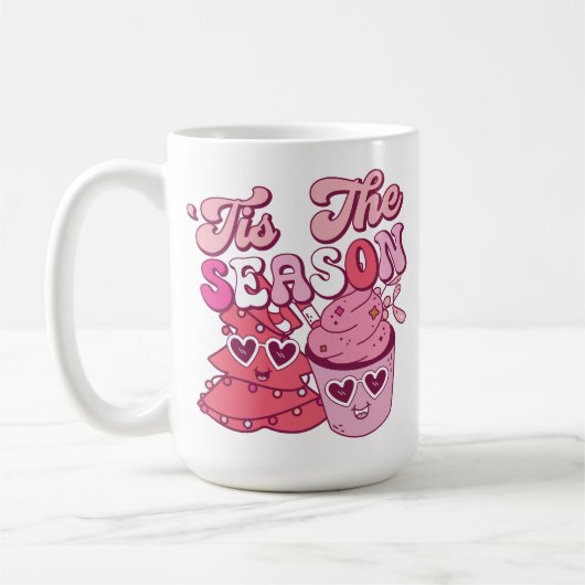 Dit is het seizoen Drink koffie Mok (Links)