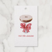 'Dit is het seizoen Espresso Martini Gift Labels (Achterkant)