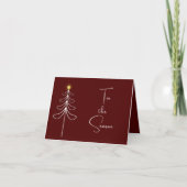 Dit is het seizoen feestdagen kaart (Voorkant)