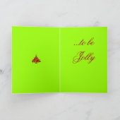 Dit is het seizoen feestdagen kaart (Binnen)