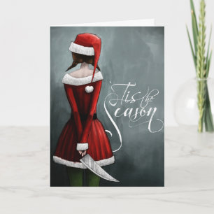 Dit is het seizoen feestdagen kaart