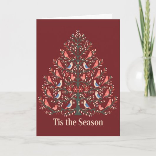 Dit is het seizoen feestdagen kaart (Voorkant)