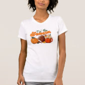 Dit is het seizoen Football Latte Pumpkin T-shirt (Voorkant)