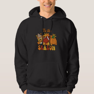 Dit is het seizoen Funny Football Autumn Fall vert Hoodie