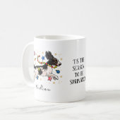 Dit is het seizoen Gepersonaliseerde Springer Span Koffiemok (Voorkant links)