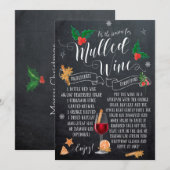 Dit is het seizoen glühwein kerstkaart (Voorkant / Achterkant)