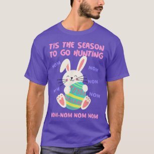 Dit is het seizoen, grappige chocolade paashap. t-shirt