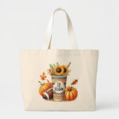 Dit is het seizoen grote Canvas tas (Voorkant)