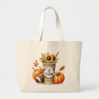 Dit is het seizoen grote Canvas tas