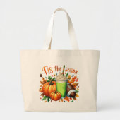 Dit is het seizoen grote Canvas tas (Voorkant)