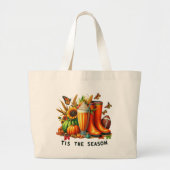 Dit is het seizoen grote tote bag (Voorkant)