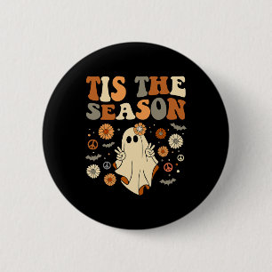 Dit is het seizoen Halloween Ghost Outfit kostuum Ronde Button 5,7 Cm