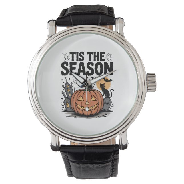 Dit is het seizoen Halloween Horloge (Voorkant)