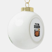 Dit is het seizoen Halloween Keramische Bal Ornament (Links)