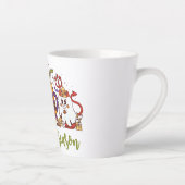 "Dit is het seizoen Halloween koffie Latte Mok (Rechts)