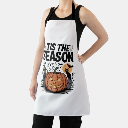Dit is het seizoen Halloween Schort (Insitu)