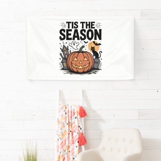 Dit is het seizoen Halloween Spandoek (Insitu)