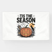 Dit is het seizoen Halloween Spandoek (Horizontaal)