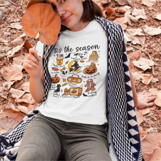 Dit is het seizoen Halloween Spooky Season T-shirt