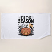 Dit is het seizoen Halloween Strandlaken (Voorkant)