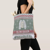 Dit is het seizoen Handel Messiah faux sweater mes Tote Bag (Dichtbij)
