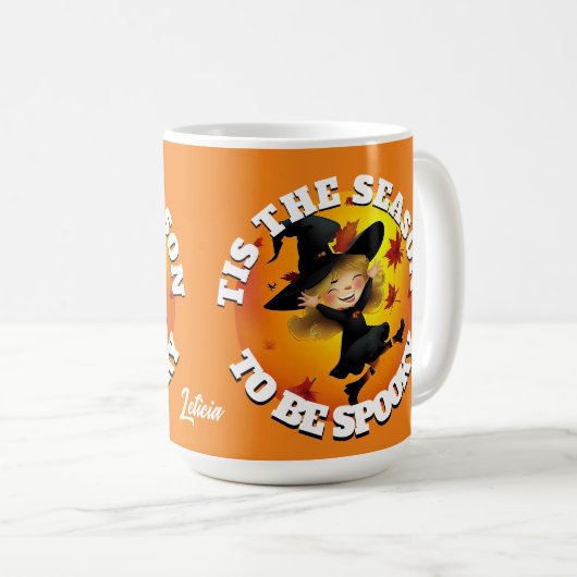 Dit is het seizoen Happy Witch Koffiemok (Voorkant rechts)