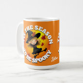 Dit is het seizoen Happy Witch Koffiemok (Voorkant links)