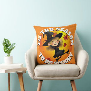 Dit is het seizoen Happy Witch Kussen