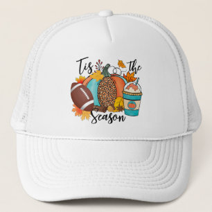 'Dit is het seizoen - Herfst, Football en pompoenk Trucker Pet
