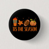 Dit is het seizoen Herfst herfst Halloween Ronde Button 3,2 Cm (Voorkant)