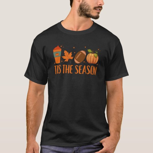 Dit is het seizoen Herfst herfst Halloween T-shirt (Voorkant)