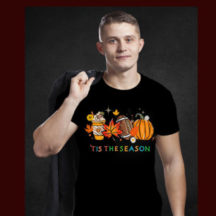 'dit is het seizoen Herfst Herfst Thanksgiving Des T-shirt