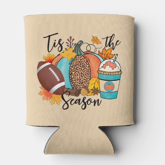 Dit is het seizoen | HERFST | Rugby Blikjeskoeler (Achterkant)