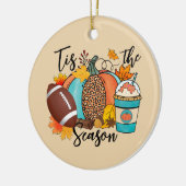 Dit is het seizoen | HERFST | Rugby Keramisch Ornament (Links)
