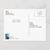 Dit is het seizoen in Dallas Post Card Briefkaart (Achterkant)