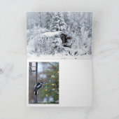 Dit is het seizoen in het noorden van Mn. Vrolijk Bedankkaart (Binnen)