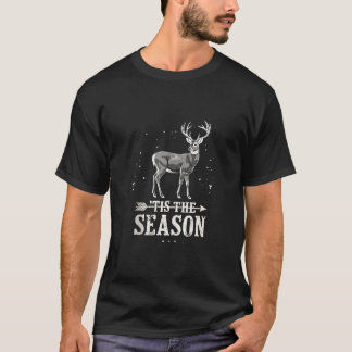 Dit is het seizoen Jagen Buck Deer Hunter Joke Buc T-shirt