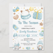 Dit is het seizoen kabouters kerstfeest kaart (Voorkant)