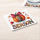 Dit is het seizoen kartonnen onderzetters (Schuin)