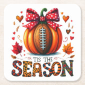 Dit is het seizoen kartonnen onderzetters (Voorkant)