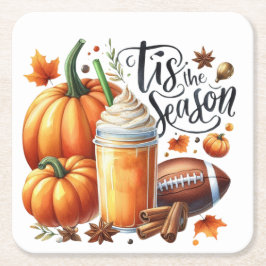 Dit is het seizoen kartonnen onderzetters