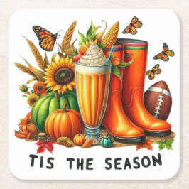 Dit is het seizoen kartonnen onderzetters