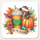 Dit is het seizoen kartonnen onderzetters (Voorkant)