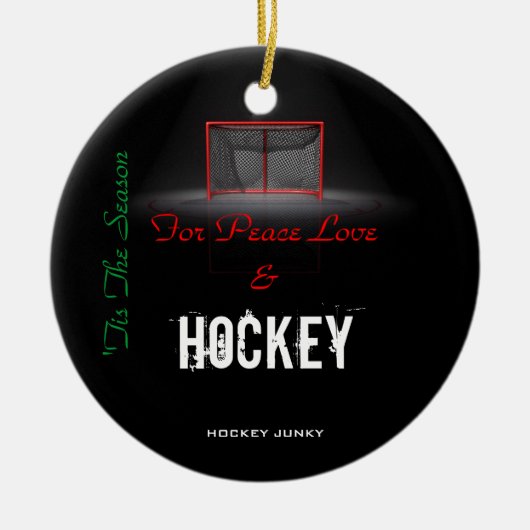 Dit is het seizoen keramisch ornament (Voorkant)