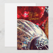 'Dit is het seizoen kerst Kaarten (Voorkant / Achterkant)