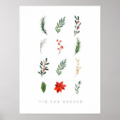 Dit is het seizoen kerst poster (Voorkant)