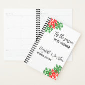 Dit is het seizoen Kerstbruiloft Planner (Display)