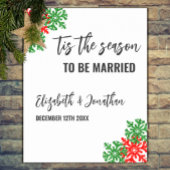 Dit is het seizoen Kerstbruiloft Poster