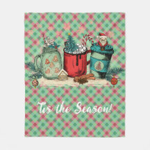 'Dit is het seizoen Kerstmis geruite vakantiegnoom