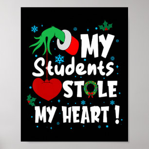 Dit is het seizoen Kerstplezier Mijn studenten heb Poster